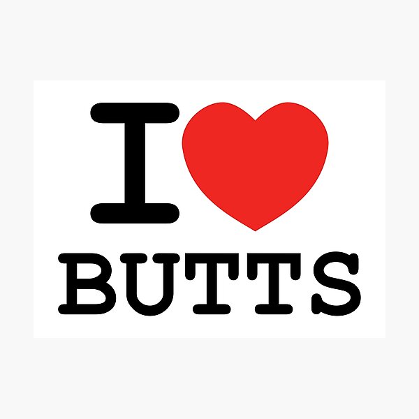 Wandbilder Butts Redbubble