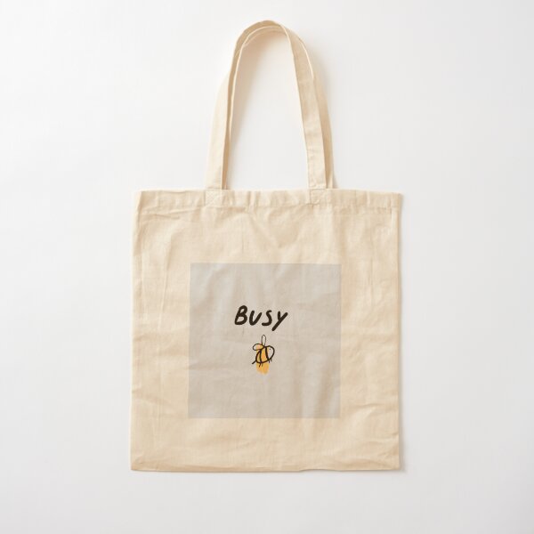Busy Bee Cotton Tote Bag