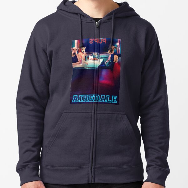 Airedale Zipped Hoodie