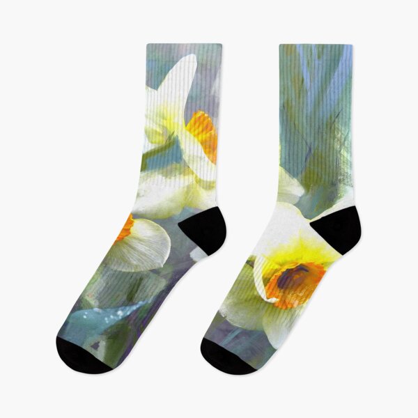 Item preview, Narcisos en azul brumoso designed and sold by Ksenia Annis.