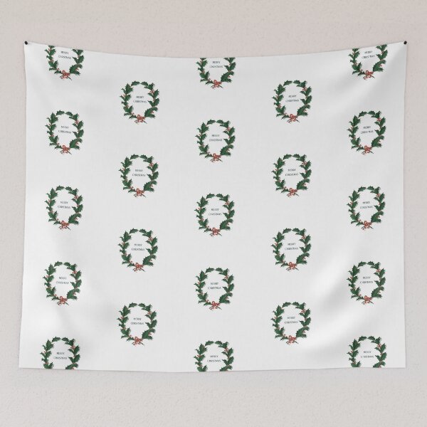 Item preview, Vintage Christmas - Christmas Wreath designed and sold by weavernap.