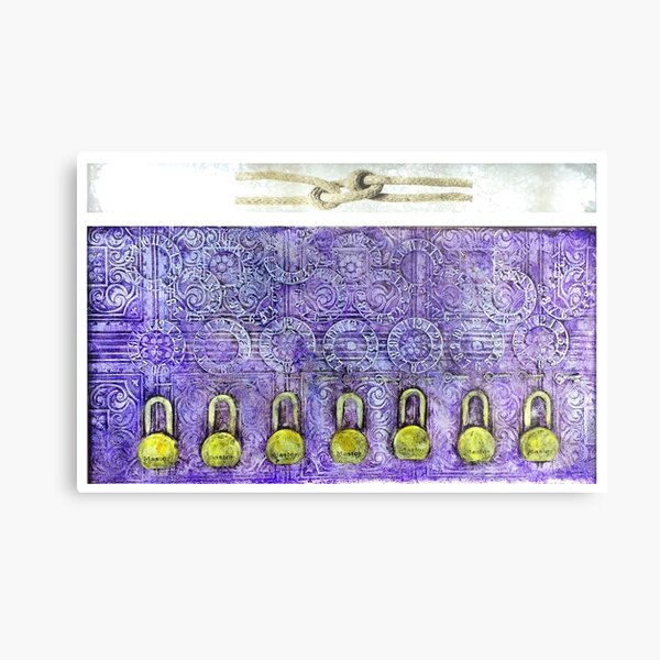 patterns of stability Metal Print