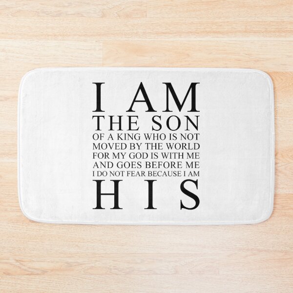 Item preview, I Am The Son Of A King designed and sold by 4wordsmovement.