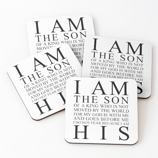 Item preview, I Am The Son Of A King designed and sold by 4wordsmovement.