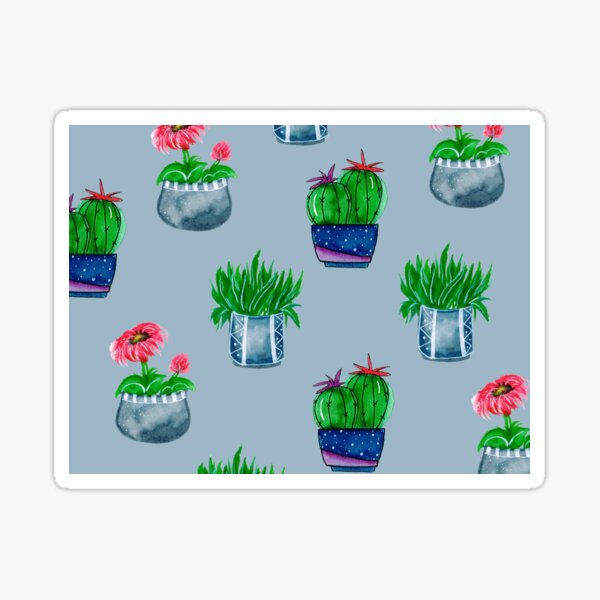 Cacti pattern Sticker