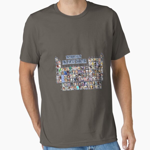 Item preview, The periodic table of Final Fantasy Characters designed and sold by Ixva.