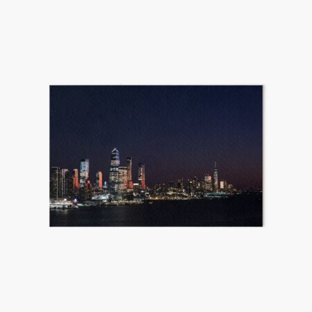 Artikel-Vorschau von New York City Skyline bei Nacht, designt und verkauft von zinchik.