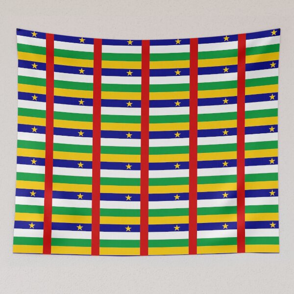Item preview, flag of central african republic designed and sold by tony4urban.