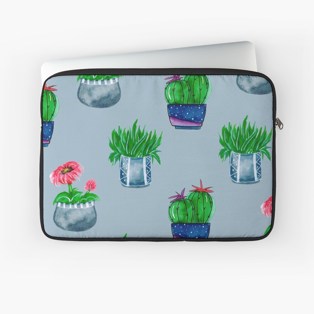 Cacti pattern Laptop Sleeve