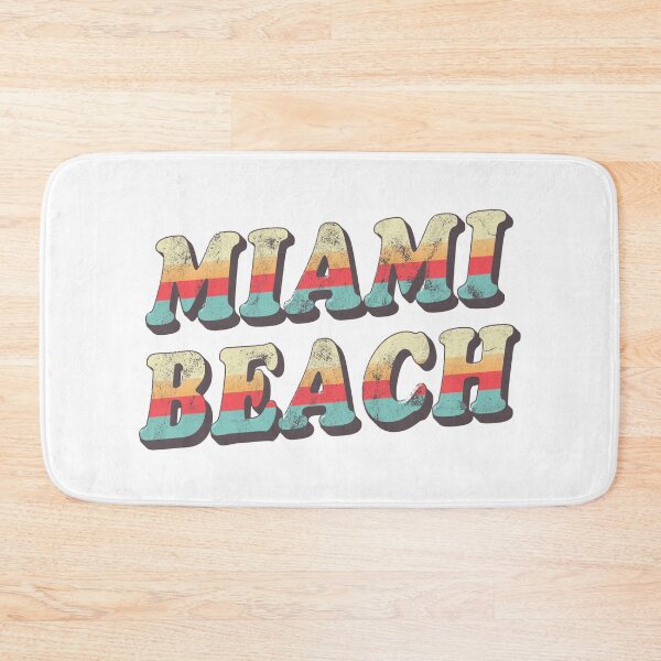 Item preview, Miami beach vintage typography designed and sold by OkihanaShop.
