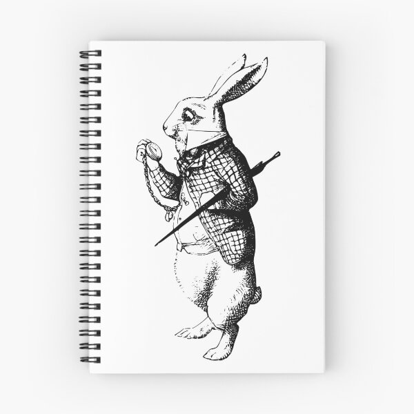 Item preview, white rabbit alice in wonderland designed and sold by goatboyjr.