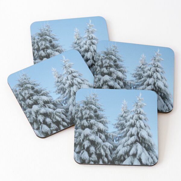Item preview, Snow Covered Evergreen Trees designed and sold by LynneAnn.