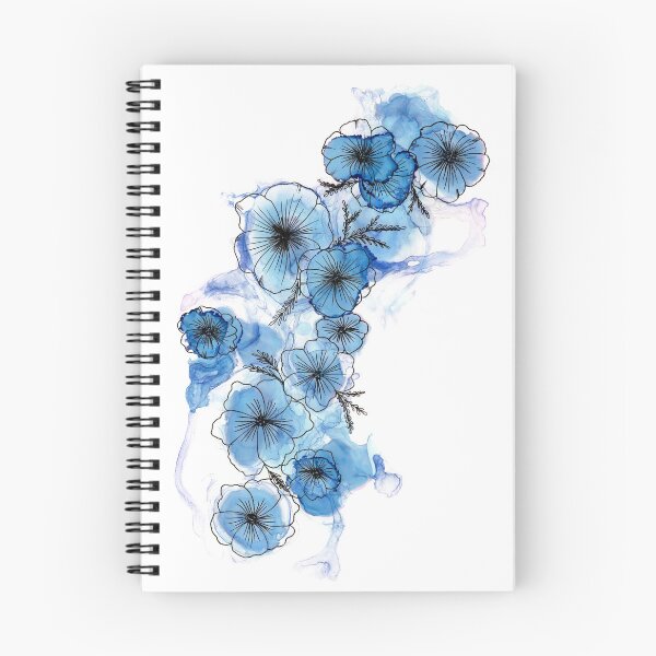 Item preview, Blue Liquid Flowers designed and sold by Kris  Kivu.