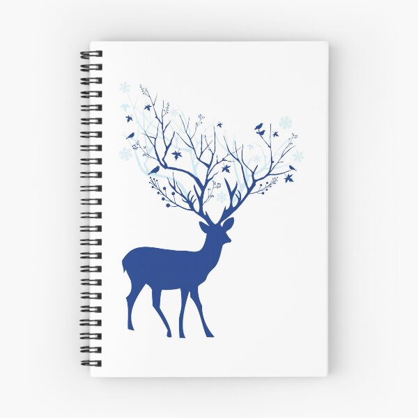 Item preview, Blue deer designed and sold by beakraus.