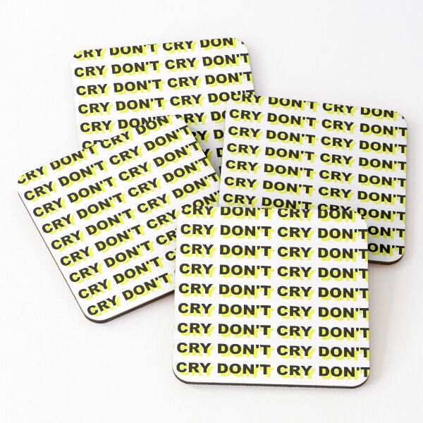 Item preview, Don't Cry designed and sold by DiscoNihilist.