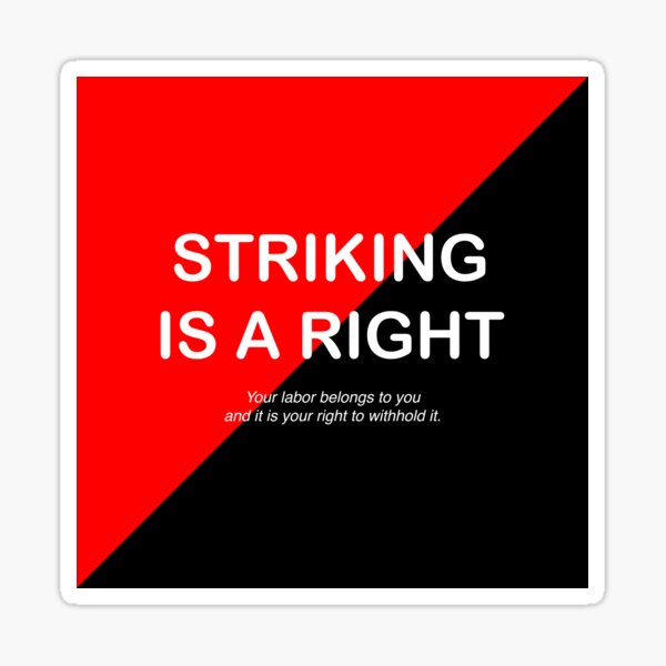 Item preview, STRIKING IST EIN RICHTIGES designed and sold by agit-pup.