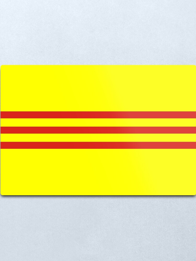 Alternate view of south vietnam flag Metal Print