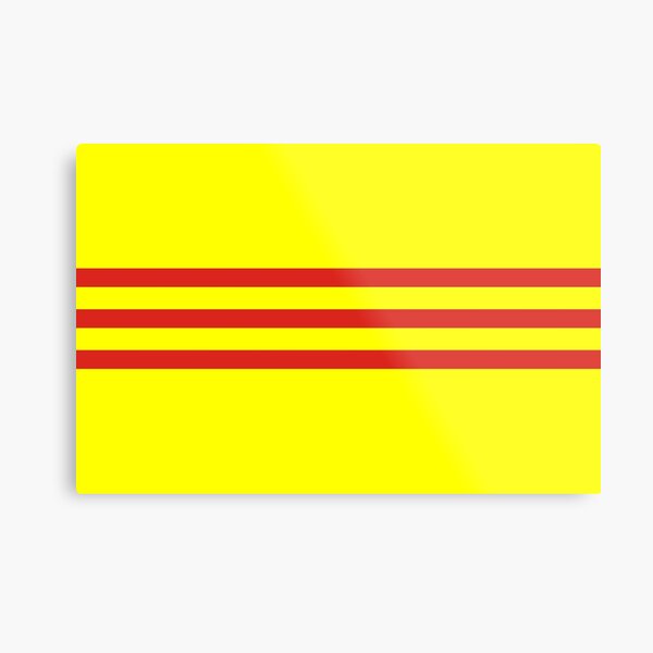 south vietnam flag Metal Print