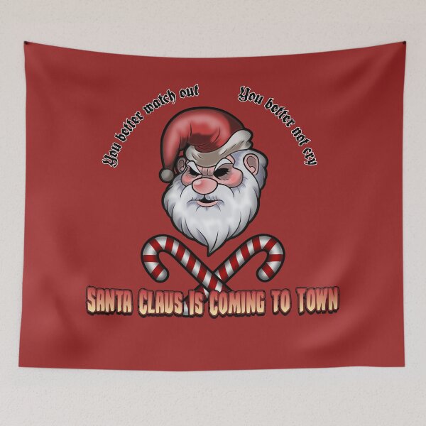 Item preview, santa claus is coming to town designed and sold by RUBTOX.