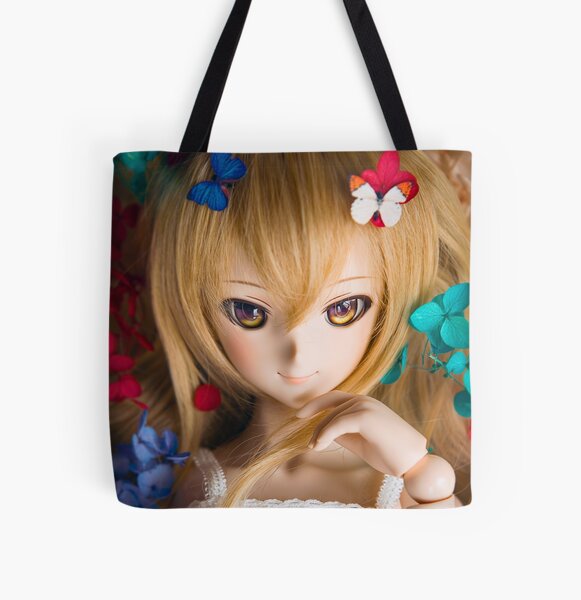 Flowers and butterflies · Coco All Over Print Tote Bag