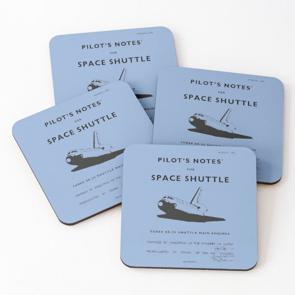 Item preview, Pilot's Notes for Space Shuttle designed and sold by Project Cancelled.