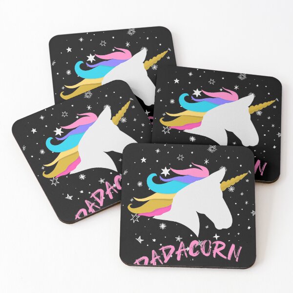 Item preview, Dadacorn - Unicorn Dad and Baby Christmas Papa Gif designed and sold by Da-Gi.