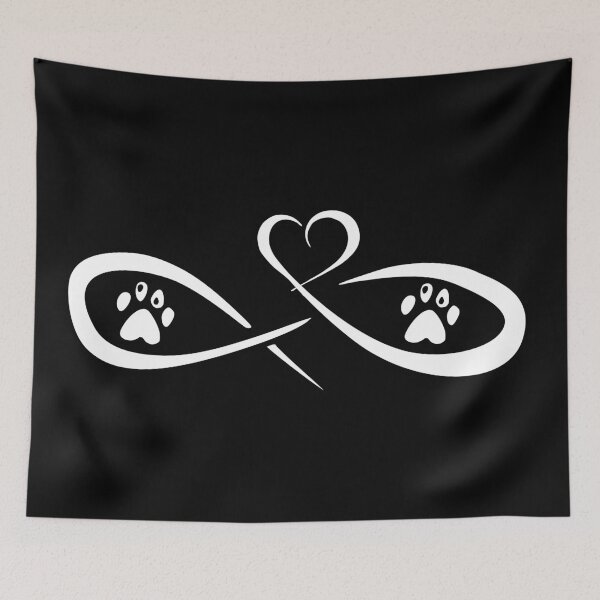 Item preview, infinite heart paw designed and sold by TShirtsByMs.