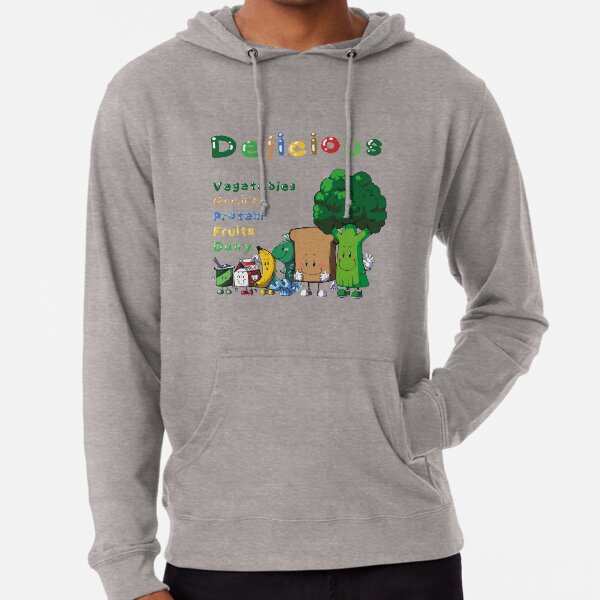 DELICIOUS Food Group T-Shirts PLUS more stuff Lightweight Hoodie