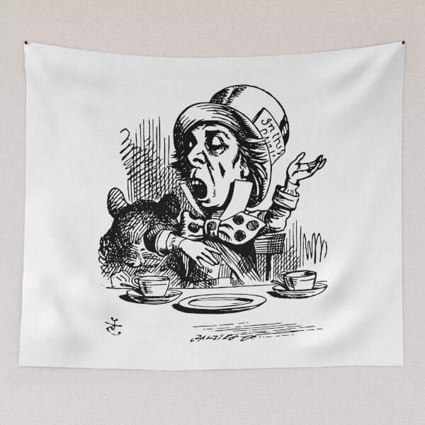 Item preview, mad hatter alice in wonderland designed and sold by goatboyjr.