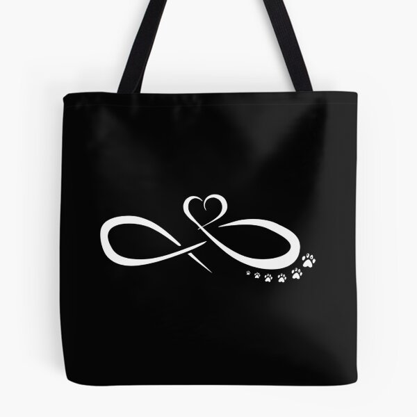 Item preview, infinite heart paw trail designed and sold by TShirtsByMs.