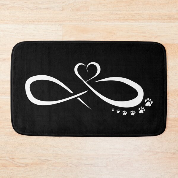 Item preview, infinite heart paw trail designed and sold by TShirtsByMs.