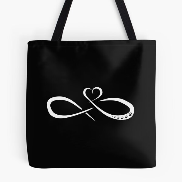 Item preview, infinite heart paw trail designed and sold by TShirtsByMs.