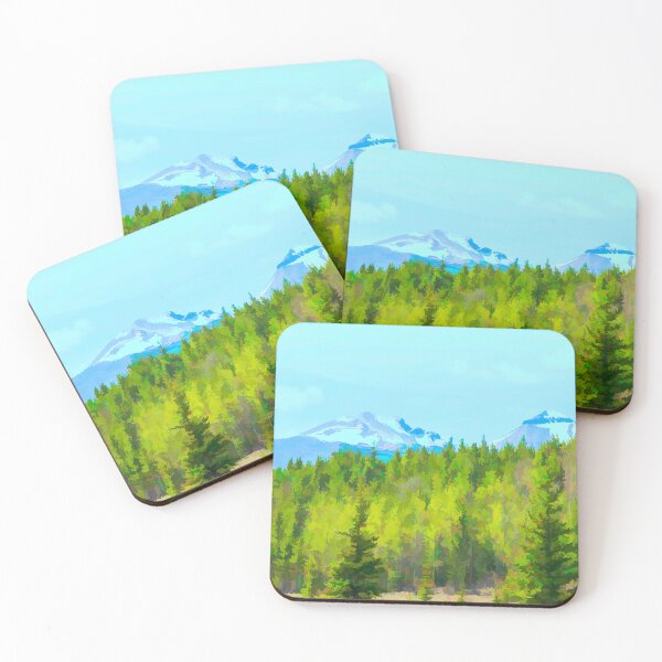 Item preview, Rocky Mountain illustration. designed and sold by CanadianWild418.