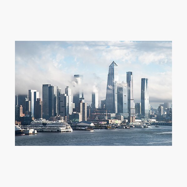 Hudson Yards after the storm Photographic Print