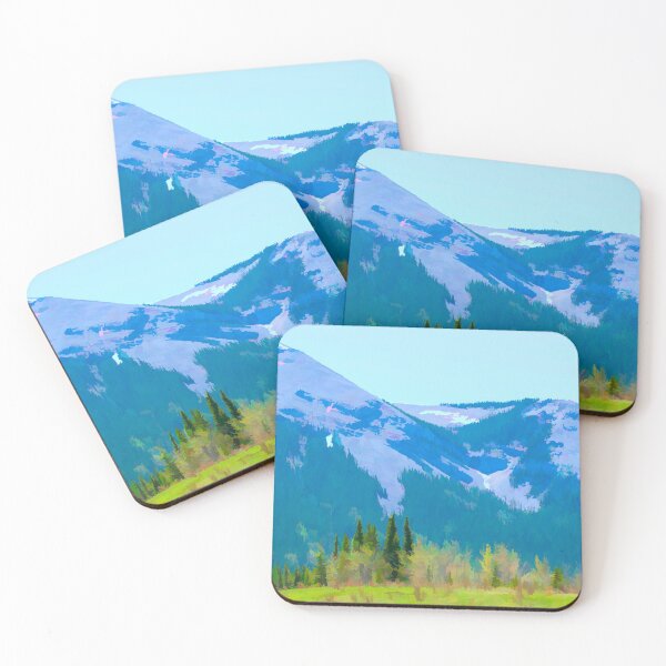 Item preview, Rocky mountain illustration designed and sold by CanadianWild418.