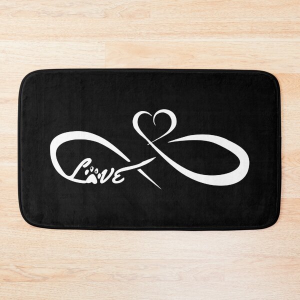 Item preview, infinite heart love dog cat paw designed and sold by TShirtsByMs.