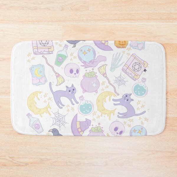 Item preview, Witch Pastel Pattern  designed and sold by goldenpancake.