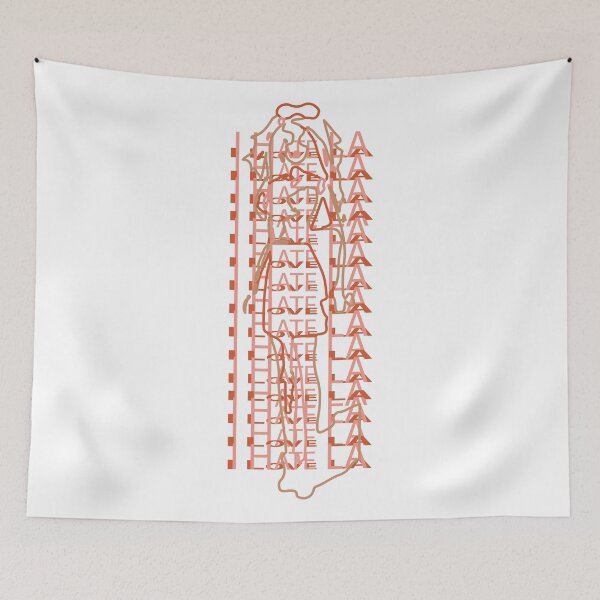 Item preview, Hot Chelle Rae - I Hate LA (Text & Line Edition) designed and sold by Jack Schlaack.