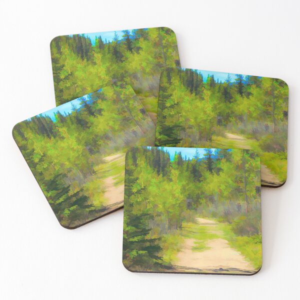 Item preview, Hiking trail in the foothills. designed and sold by CanadianWild418.