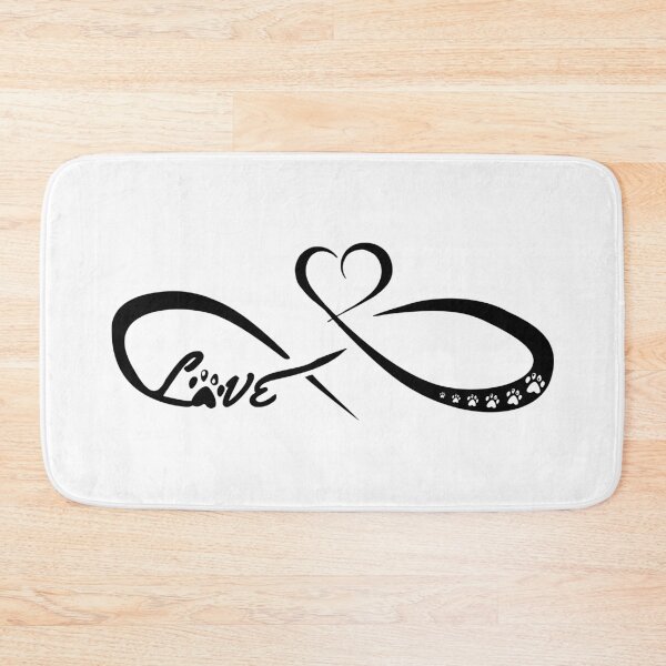 Item preview, infinite heart paw designed and sold by TShirtsByMs.