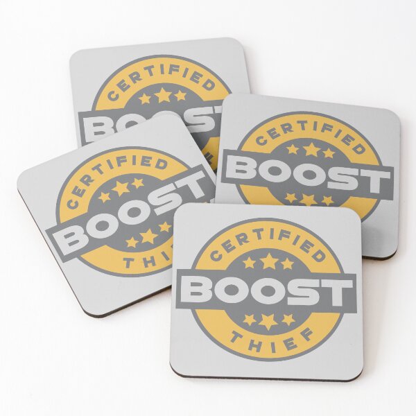 Item preview, Rocket League Certified Boost Thief Badge designed and sold by Sunriya.