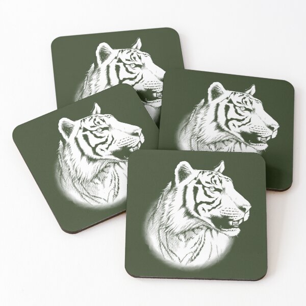 Artikelvorschau, Sumatra Tiger Portrait II (dunkler Hintergrund) entworfen und verkauft von MMMSdesigns.