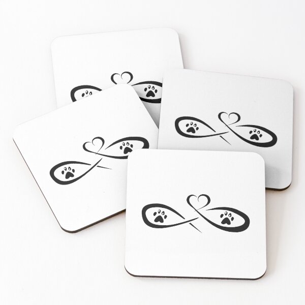 Item preview, infinite heart paw designed and sold by TShirtsByMs.