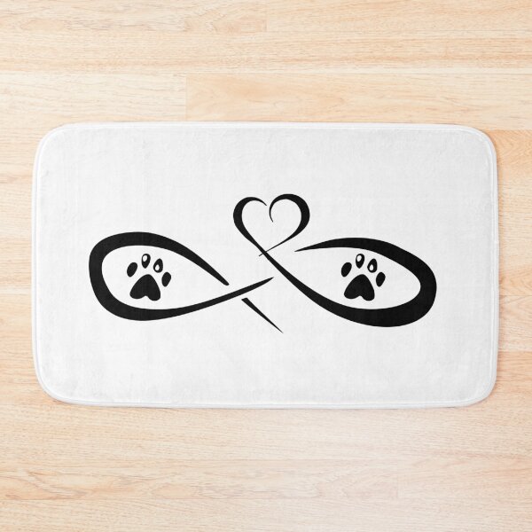 Item preview, infinite heart paw designed and sold by TShirtsByMs.