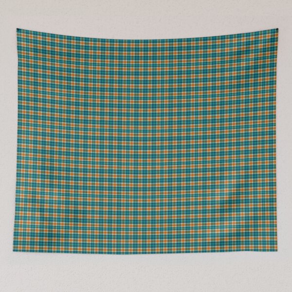 Item preview, Teal. Blue and Gold, Lumberjack Tartan Plaid designed and sold by roseofgold.