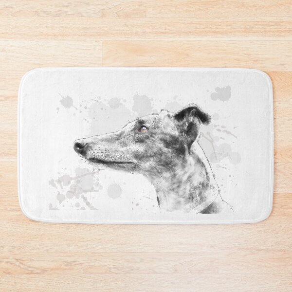 Item preview, Greyhound watercolour splash designed and sold by HoundieLover.