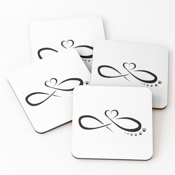 Item preview, infinite heart paw trail designed and sold by TShirtsByMs.