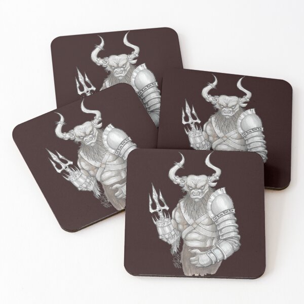 Item preview, Minotaur the Protector designed and sold by Oooooshd.