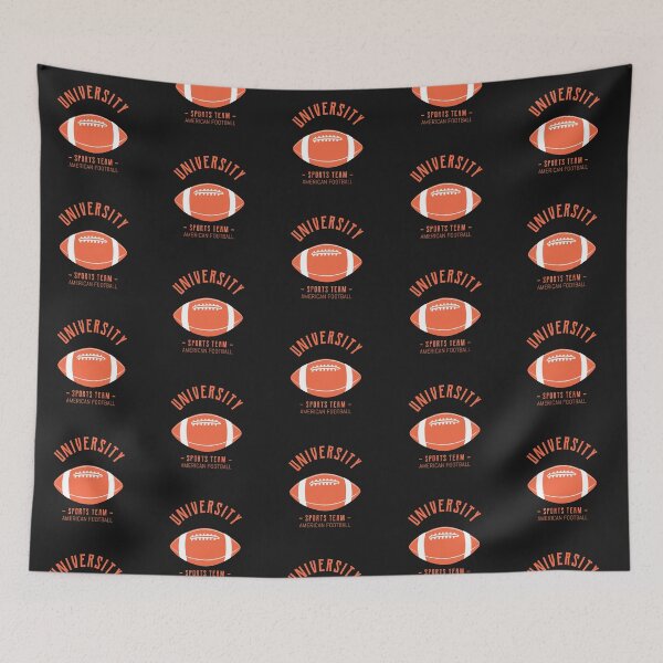Item preview, UNIVERSITY SPORTS TEAM AMERICAN FOOTBALL DESIGN designed and sold by ER-DESIGNS.