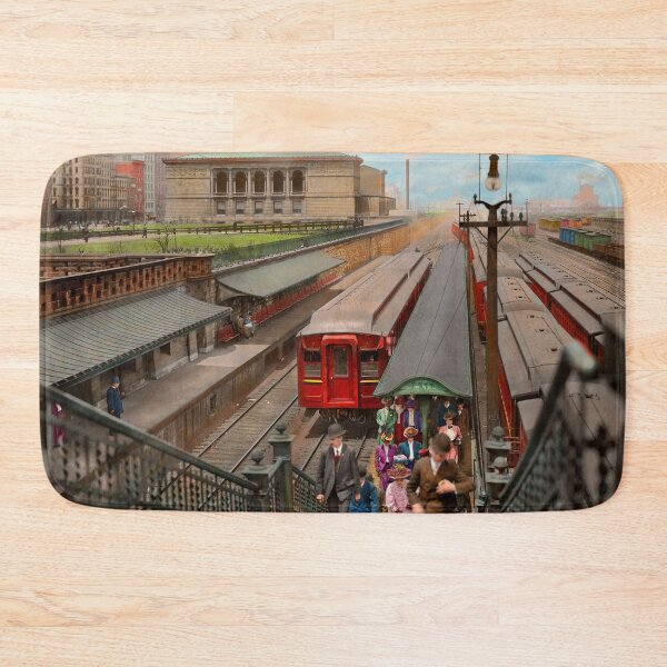 Item preview, City - Chicago - The Van Buren Street Station 1907 designed and sold by Mike Savad Photography.